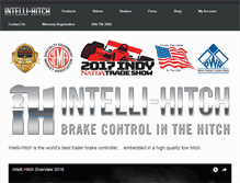 Tablet Screenshot of intelli-hitch.com